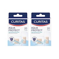 Pack X2 Curitas Aqua Protect 20Unds