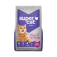 Comida Gato Supercat Delic Felin Pollo Carne Atun Sardin 3kg