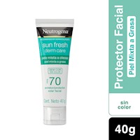 Sun Fresh Bloqueador Solar Fps70 40G Piel Grasa Neutrogena