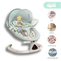 Silla Nido Mecedora de Bebé Baby Sweet Rosa