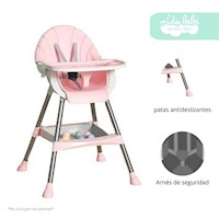 Silla de Comer de bebé modelo Mimi color Rosado