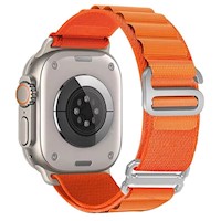 Correa Alpine Loop And Hook Para Apple Watch Naranja