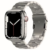 Correa de Titanio para Apple Watch Eslabones Acabado Matte