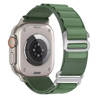 Correa Alpine Loop And Hook Para Apple Watch Verde