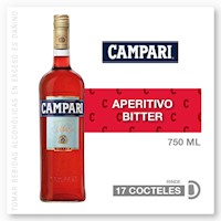 LICOR CAMPARI 750 ML