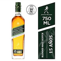 WHISKY J. WALKER Etiqueta Green 750 ML