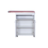 MUEBLE PLANCHADOR MOVIBLE DE 110CM - COLOR BLANCO - ARMADO