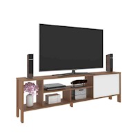 Mesa de TV 70" Inmaculada - Almendra Blanco