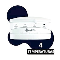 Rapiducha eléctrica Rotoplas 4 temperaturas blanco