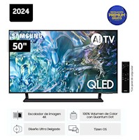 Televisor Samsung 50" QLED Tizen OS Smart Tv 4K 50Q60D