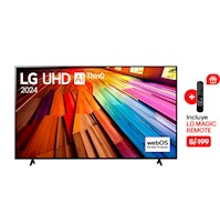 Televisor LG LED 65" UHD 4K ThinQ AI I 65UT8050PSB