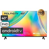 Televisor TCL 40S5400A LED Android 11 Smart TV FHD 40" Negro