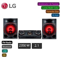 Minicomponente LG XBOOM CL87 de 2350 W de potencia , Multi Bluetoth