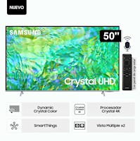 Smart TV Samsung 50'' Crystal UHD DU8200 4k Tizen Os Smart Tv (2024)