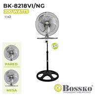 VENTILADOR  3 EN 1 DE 18" 200W BK-8218VING - NEGRO