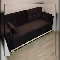 Sofá Cama Dmuebles Ambar Terciopelo OULET - Marrón