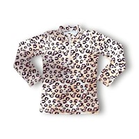 ROPA DE BAÑO BEBE NIÑA PROTECCIÓN UV MANGA ANIMAL PRINT