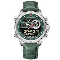 Reloj Naviforce Hombre Cuero Verde NAV-87