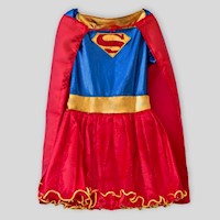 DISFRAZ DE HALLOWEEN PARA NIÑA TEMÁTICO SUPERHEROÍNA