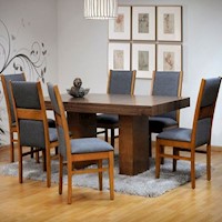 Juego para comedor Dmuebles 6 sillas Trener - Gris