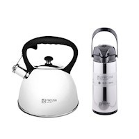 Pack Facusa: Termo Sifón 1.9LT + Tetéra 3LT Eco Plus