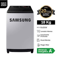 Lavadora Samsung EcoBubble™ 18kg WA18CG6441BD - Gris