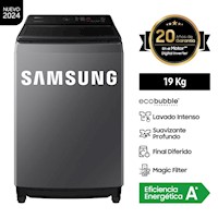 Lavadora Samsung Ecobubble 19KG WA19CG6441BDPE