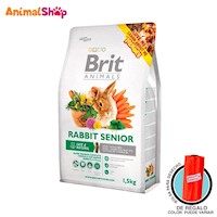 Comida Para Conejo Brit Animals Rabbit Senior 1.5 Kg