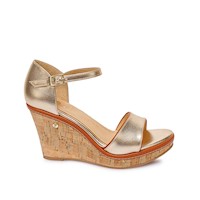 Sandalia D'Orsay Casual WAL-2606 Dorado Piazza