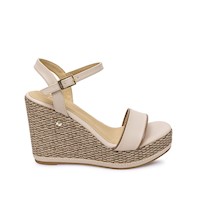 Sandalia D'orsay Casual WAL-2622 Hueso Piazza