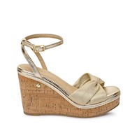 Sandalia D'orsay Casual WAL-2625 Dorado Piazza