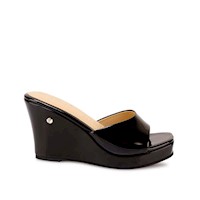 Sandalia Slide Casual WAL-2631 Negro Piazza