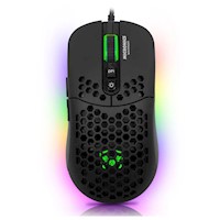 Mouse Gamer Micronics Warrior MIC GM827 Alambrico RGB 7200 DPI