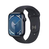 Apple Watch Series 9 GPS 45mm Midnight Sport Band Midnight Talla S/M