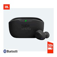 Audífonos Jbl in-ear Wave Buds Perfect Fit Bluetooth 32Hrs Ip54 Negro