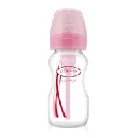 Biberón de Polipropileno Boca Ancha 9oz/270ml - Rosa