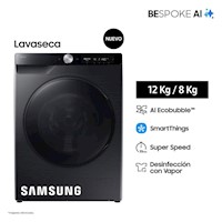 Lavaseca Samsung 12/8KG Bespoke AI WD12FG6B34BBPE