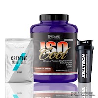 Iso Cool 5lb Chocolate+Creatina Myprotein 250gr+Shaker
