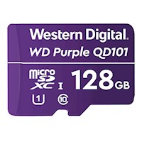 WD Purple MicroSD 128GB microSDXC Para CCTV SDA 6.0 - WDD128G1P0C
