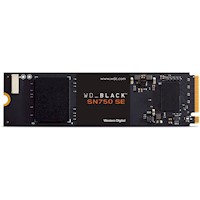 WD Black Disco Sólido 1TB SN750 Gamer PCIe Gen3 M.2 2280 WDS100T1B0E