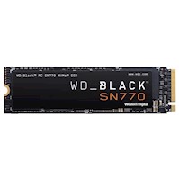 WD Black Disco Sódo SSD 1TB SN770 NVMe Gaming Gen4 PCIe - WDS100T3X0E