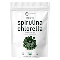 Microingredients Spirulina Chlorella - 720 tabletas
