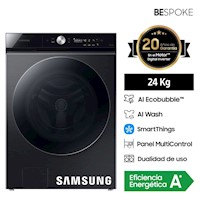 Lavadora Samsung Bespoke Luxury 24KG Black