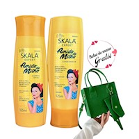 Shampoo-Acondicionador Amido De Milho Skala + Cartera De Mano Regalo