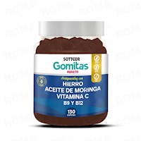 HIERRO PARA ADULTOS 130 GOMITAS SOTTCOR LABS
