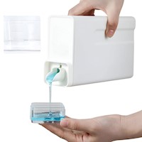 Frasco Dispensador de 1 L Para Detergente, Suavizante Accesorio de Lavandería.