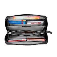 Billetera Continental EXT con protección RFID color negro, Victorinox