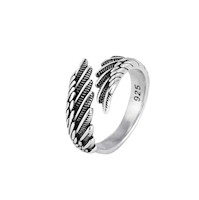 Anillo Pegaso de PLATA 925 Ajustable- Unisex