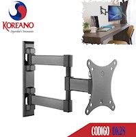 Rack Móvil Doble Brazo Para TV de 14 a 32 pulgadas - DK28