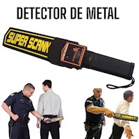 Detector de Metales de Seguridad Inalámbrico SUPPER SCANNER